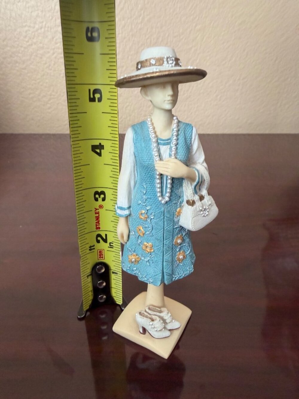 Vintage Women of the World Lady Elizabeth of London Resin Figurine 5.5" - Picture 2 of 12